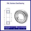 Jundingying S6206ZZ 316L Stainless Steel Deep Groove Ball Bearing