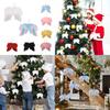 5pcs Angel Wings Christmas Feather Baubles Tree Hanging Ornament Diy Decor Craft