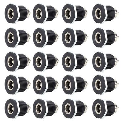20Pcs Power Supply Female Jack Socket Panel Mount Plug Connector DC?022D 5A Electrical Supplies