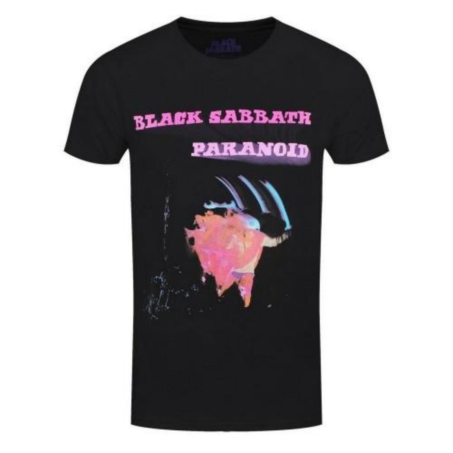 Black Sabbath Unisex Adult Paranoid Motion Trails T-Shirt S