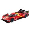 1/22 Ferrari 499P Endurance Race Alloy Super Sports Car Model Diecast Metal Track Racing Vehicle Car Model Sound and Light Kids Toy Gift