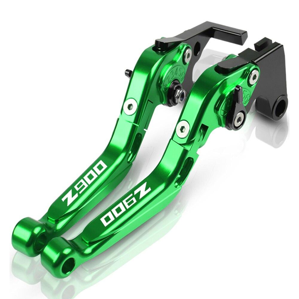 Motorcycle CNC Adjustable Extendable Foldable Brake Clutch Levers Handle Brakes Z900 For Kawasaki Z900 2017