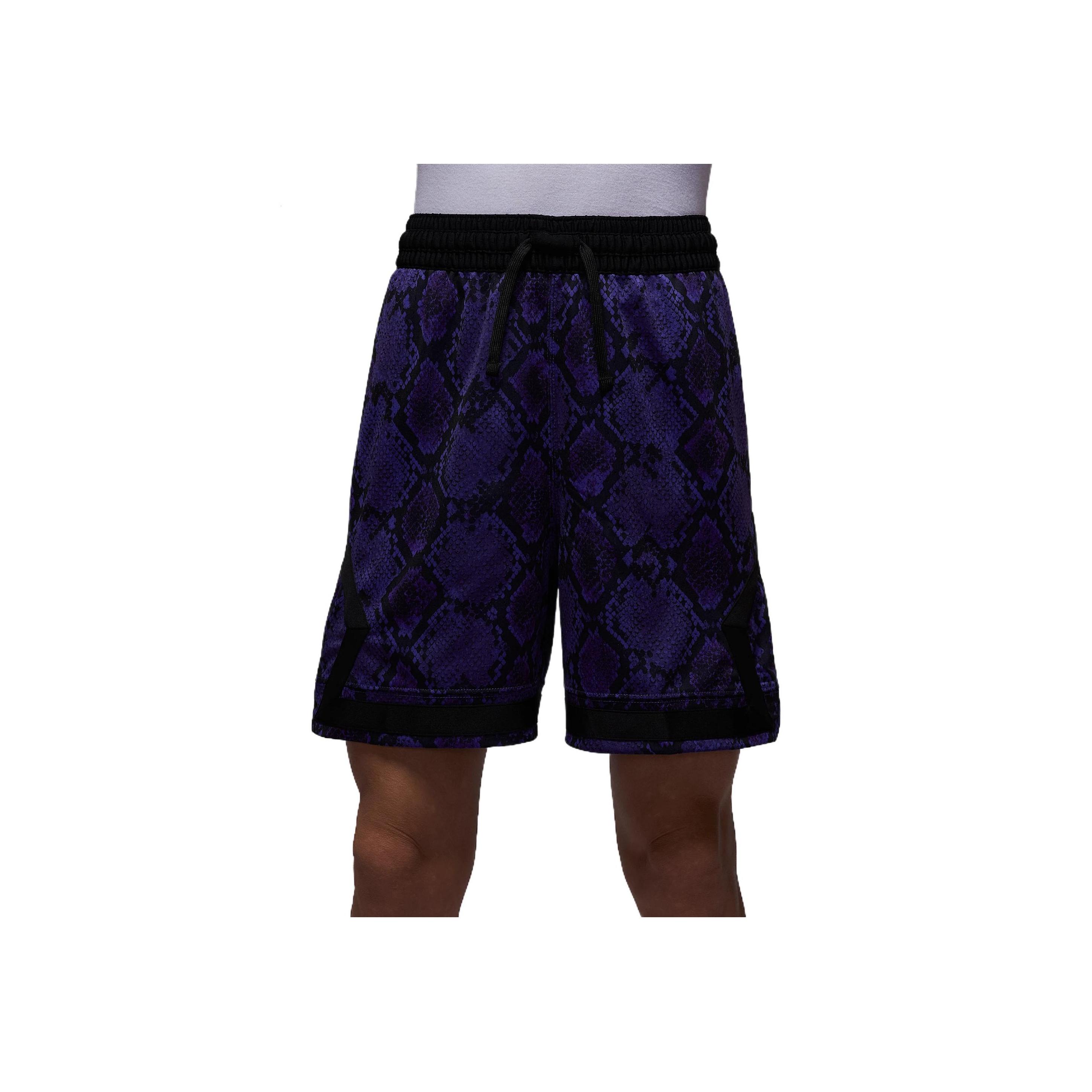 

Jordan Sport Dri-FIT Diamond Snake Year Быстросохнущие сетчатые повседневные шорты Мужские шорты Кометно-пурпурный Черный HF9908543 XL