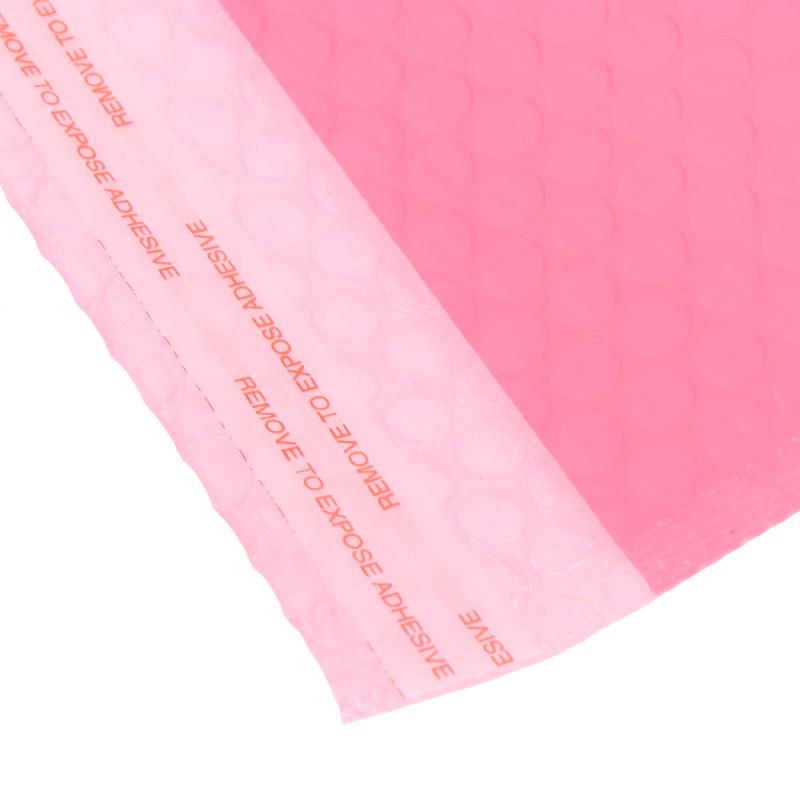10Pcs Pink Opaque Bubble Mailer Padded Envelope Self-Sealing Packaging Bag Jewelry Gift Mailing Bag