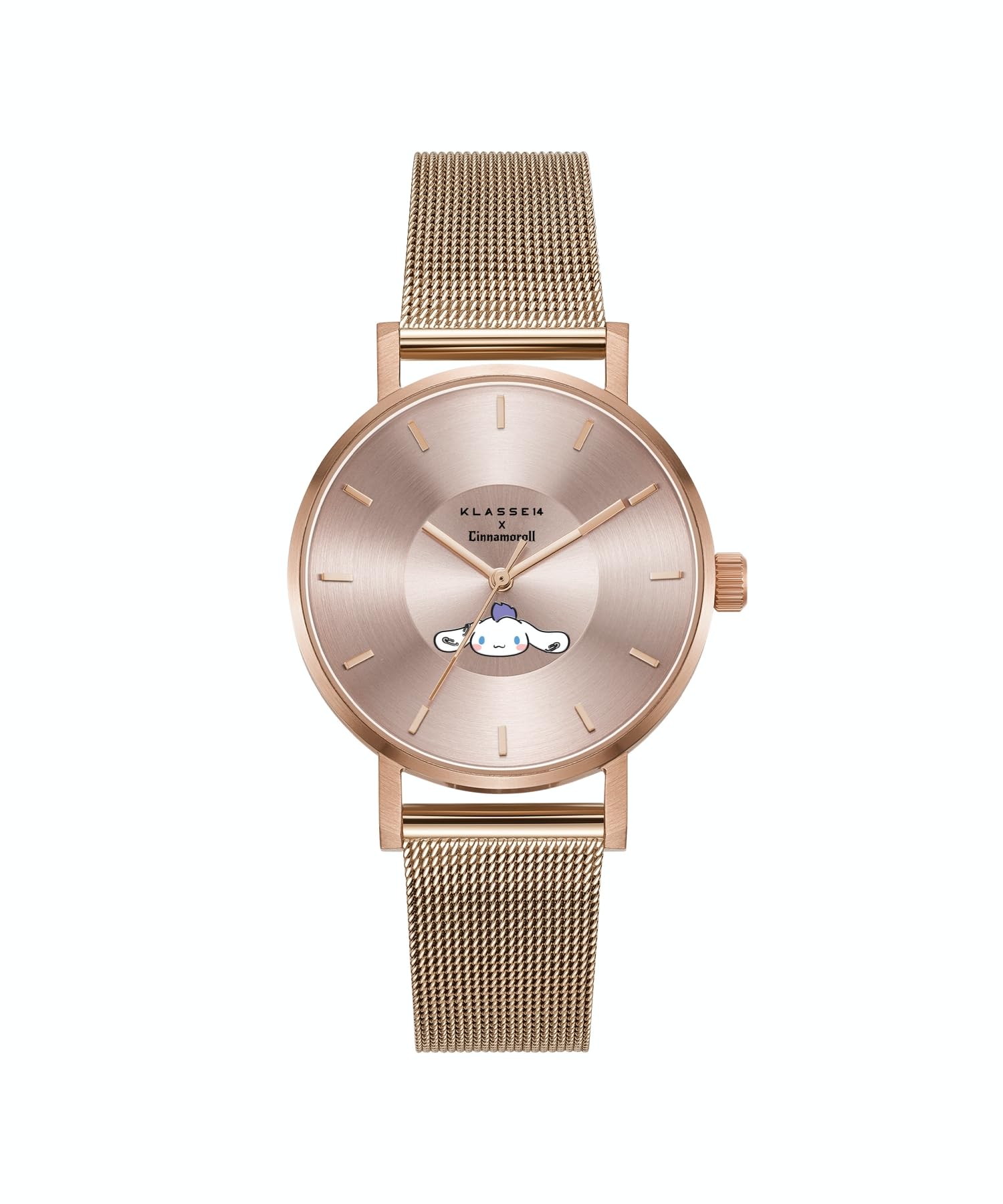 KLASSE14 x SANRIO CINNAMOROLL VOLARE CHAMPAGNE GOLD MESH 36MM Watch [KLASSE14] Women s [Authentic Product] золотой