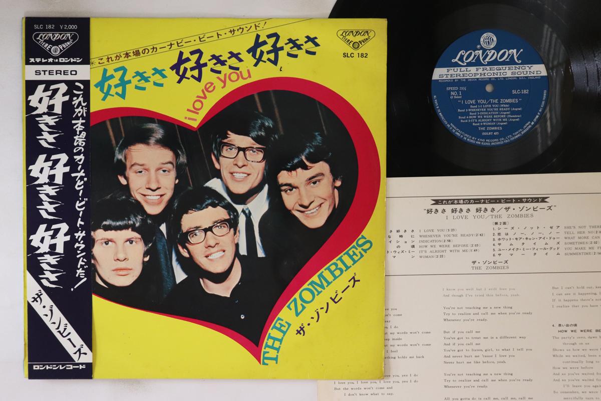 

LP Пластинка ZOMBIES - I Love You SLC182 ЛОНДОН 1967 Япония Оби Рок