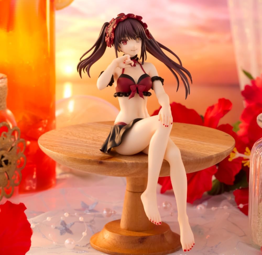 Date A Live V Noodle Stopper Figure Tokisaki Kurumi Swimsuit Ver. Figure 1 Type Official