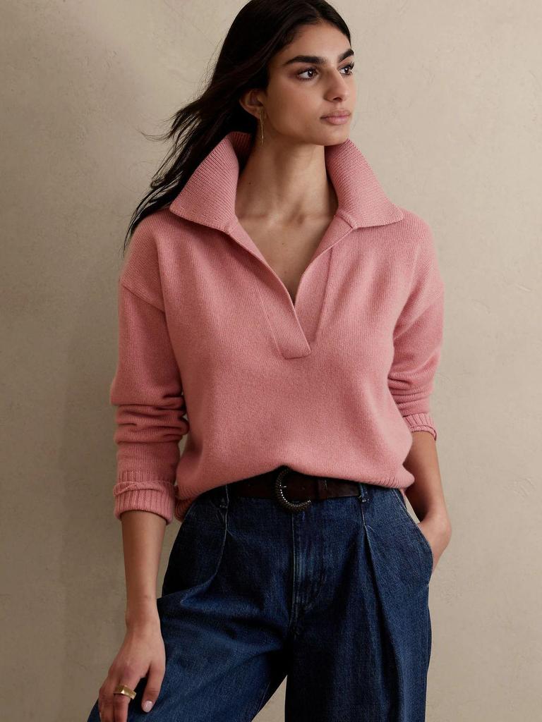 2024 Women's Trendy Solid Color Versatile Loose Casual Sweater