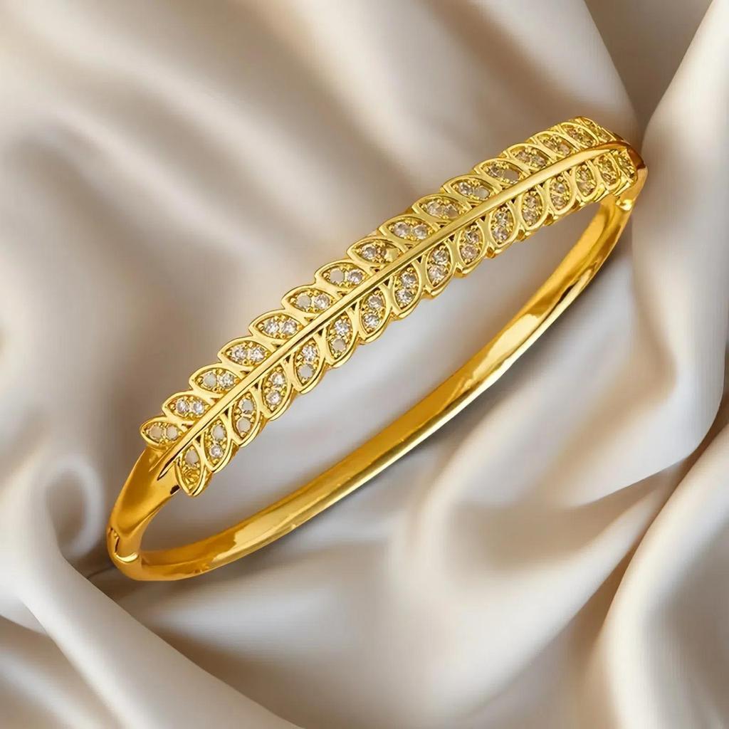 2026 Knot Bracelet Women's Premium Light Luxury Diamond Plated 18K Gold Kink Bracelet Jewelry Hand Jewelry