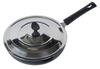 Trifri Non,Stick Fry Pan Turner With Lid  Non Stick Coating Induction Base Cookware Kitchen Accessories Cooking Fry
