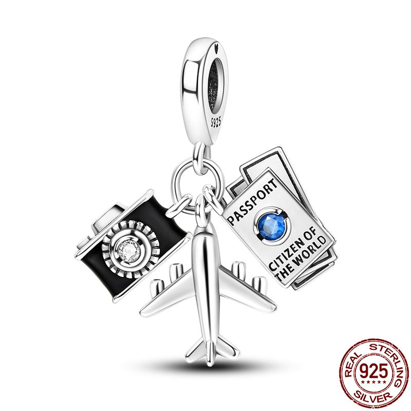 Kupfer DIY Perlen Fußball Badminton Fitness Serie Charm Passend für Pan Original Armband Für Frauen Schmuck Geburtstagsgeschenk