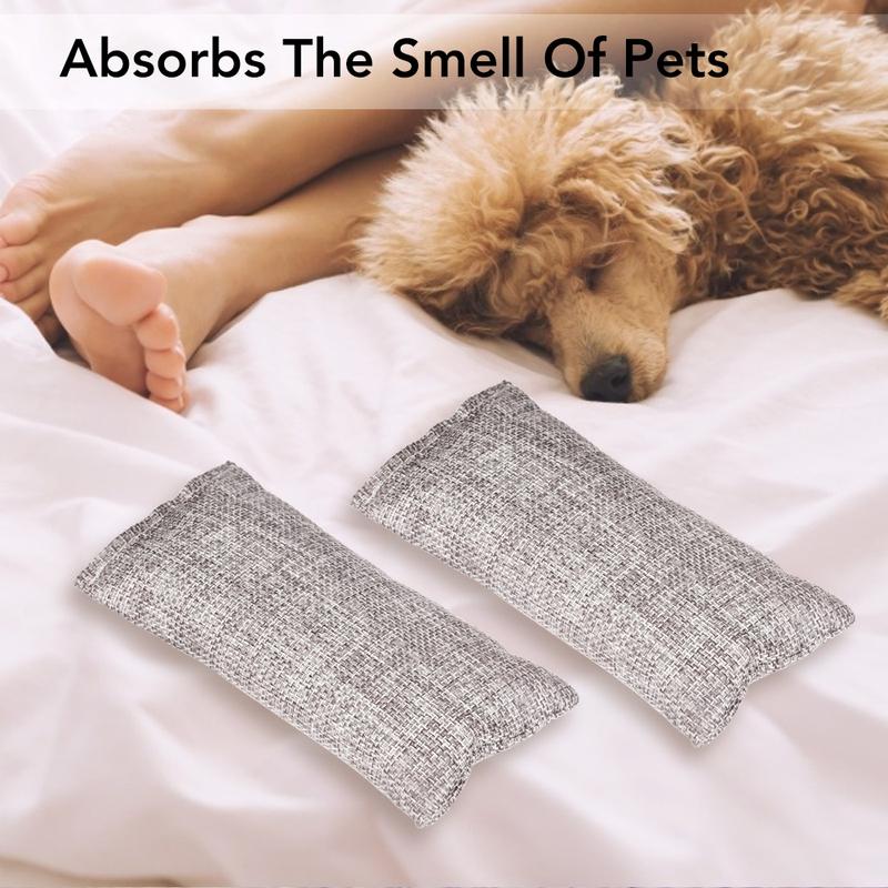 10/20/30Pcs Natural Bamboo Charcoal Bags Fresher Air Purifying Activated Charcoal Odor Absorber Moisture for Car Closet Shoe Pet