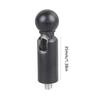 Ballhead Adapter 17mm Socket 1/4Inch Screw Secure Attachment Of Mobile Devices To Professional Tripods Vehicle Holders