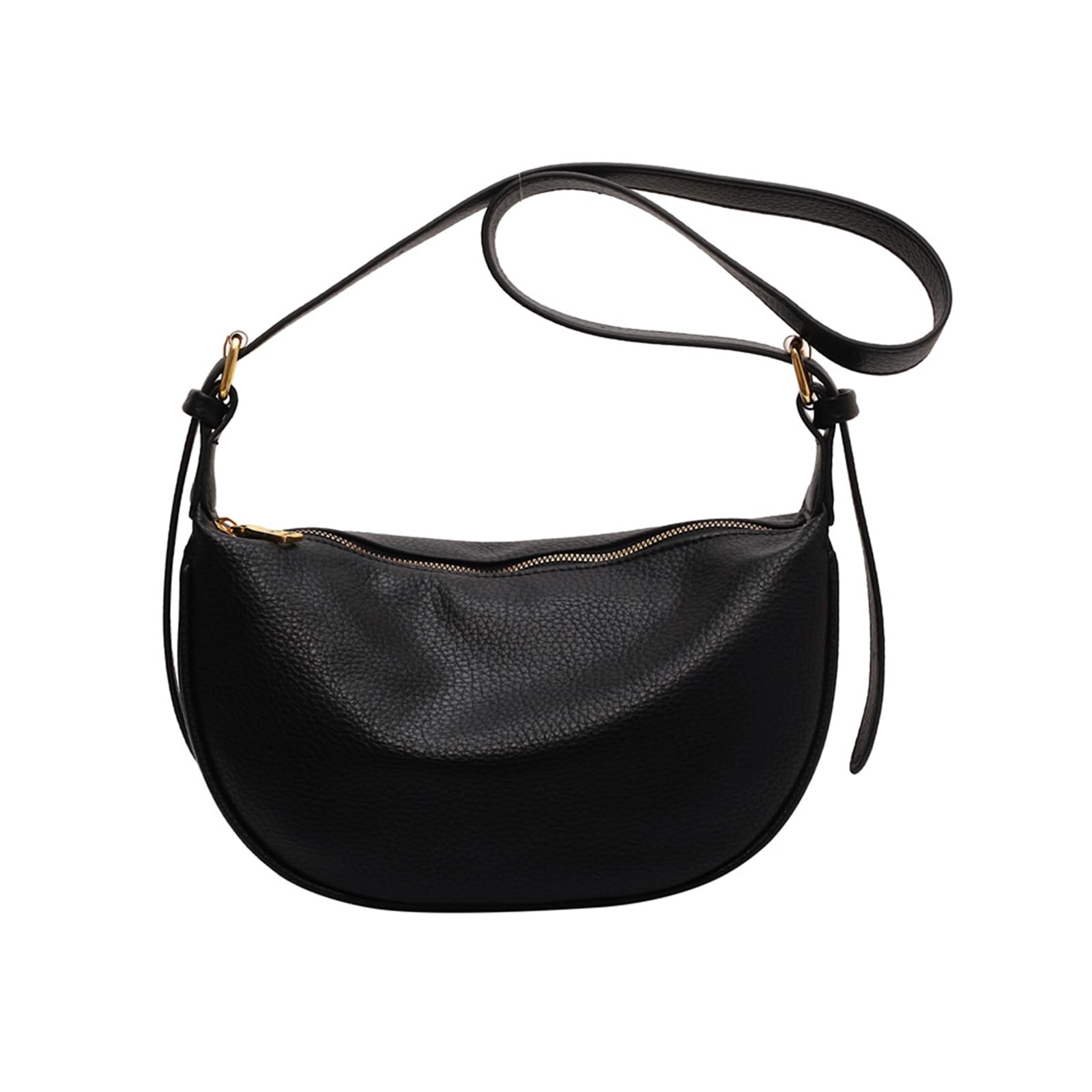 

NICOLE & DORIS Shoulder Bag, Dumpling Bag, Crossbody Bag, Waterproof, Popular, Small, Crossbody Bag with Adjustable and Detachable Straps, Two