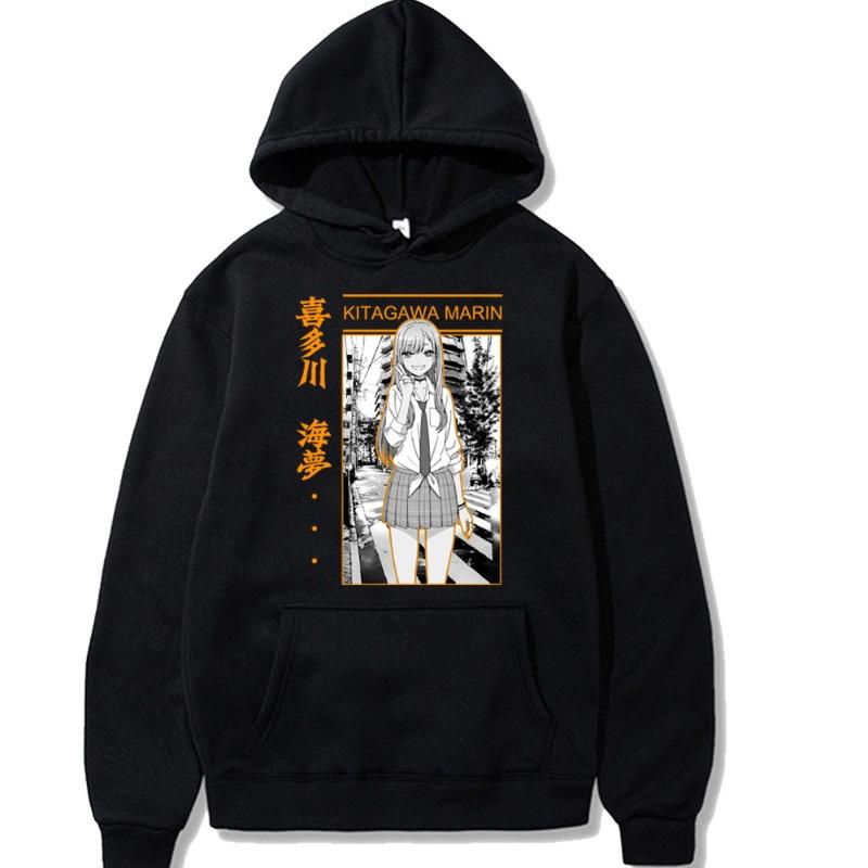 Japanischer Anime My Dress-Up Darling Hoodies Herren Mode Langarm Sweatshirts Damen Harajuku Streetwear Pullover Sudaderas