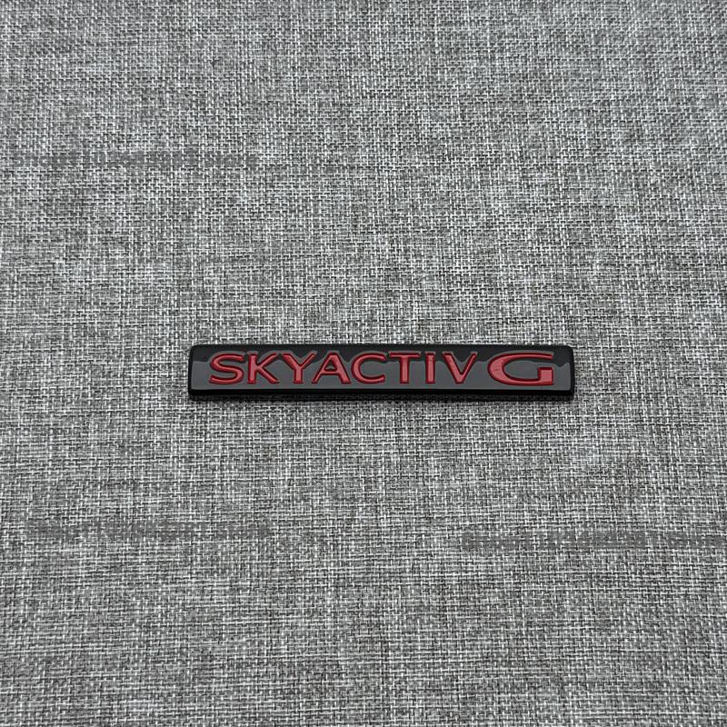 For Mazda MX5 Miata NC ND Front Grille Emblem Rear Trunk Badge Glossy Black ABS Logo Car Exterior Sticker Decal Accessories Rcfjz77