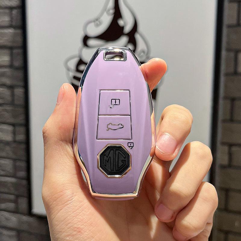 2023 MG7 High-End Key Cover: Full Wrap Car Key Shell & Buckle