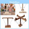 Premium Wooden Ring Thrower With Interactive Play For Home And Party Use
