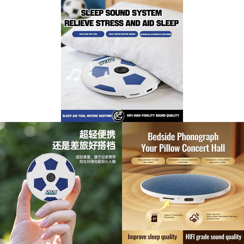 Sleep Sound Speaker With Hifi Music For Relaxation And Indoor Use