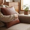 Detachable Ice Mat Pillow Covers Solid Color Lumbar Cushion Cover Decorative Pillowcase  Home Decor