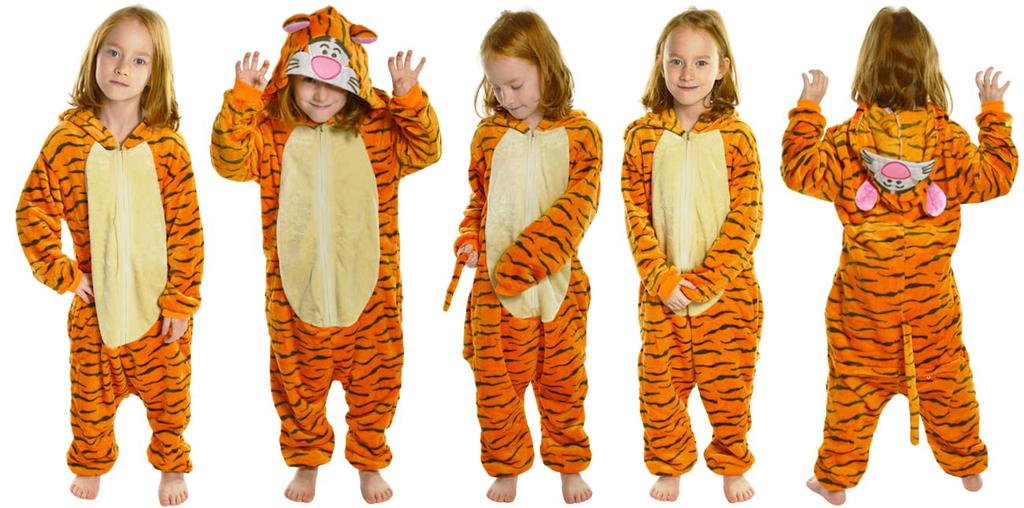 Onesie Children 038pcN Jump Tiger - 110-116