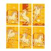 Pack of 6 Vietnamese Lunar New Year Red Envelopes With Festive Horse Design and Matte Finish for 2026 Celebrations