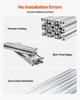 6PCS 4040 Aluminum Extrusion Profile, 78.74 Inch 2000 mm, T Slot European Standard Anodized Linear Rail, High-Strength Extruded Aluminum Rail, for 3D