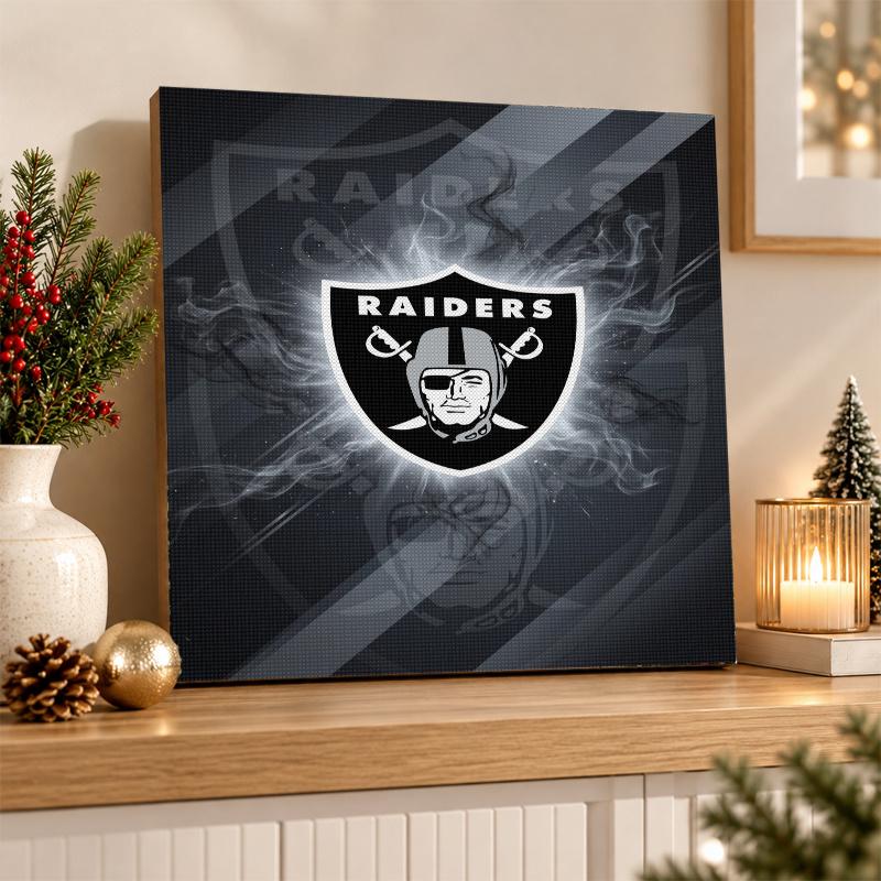 Las Vegas Raiders Diamond Painting Kit 5D Full Drill DIY Diamond Mosaic Wall Art Home Decor