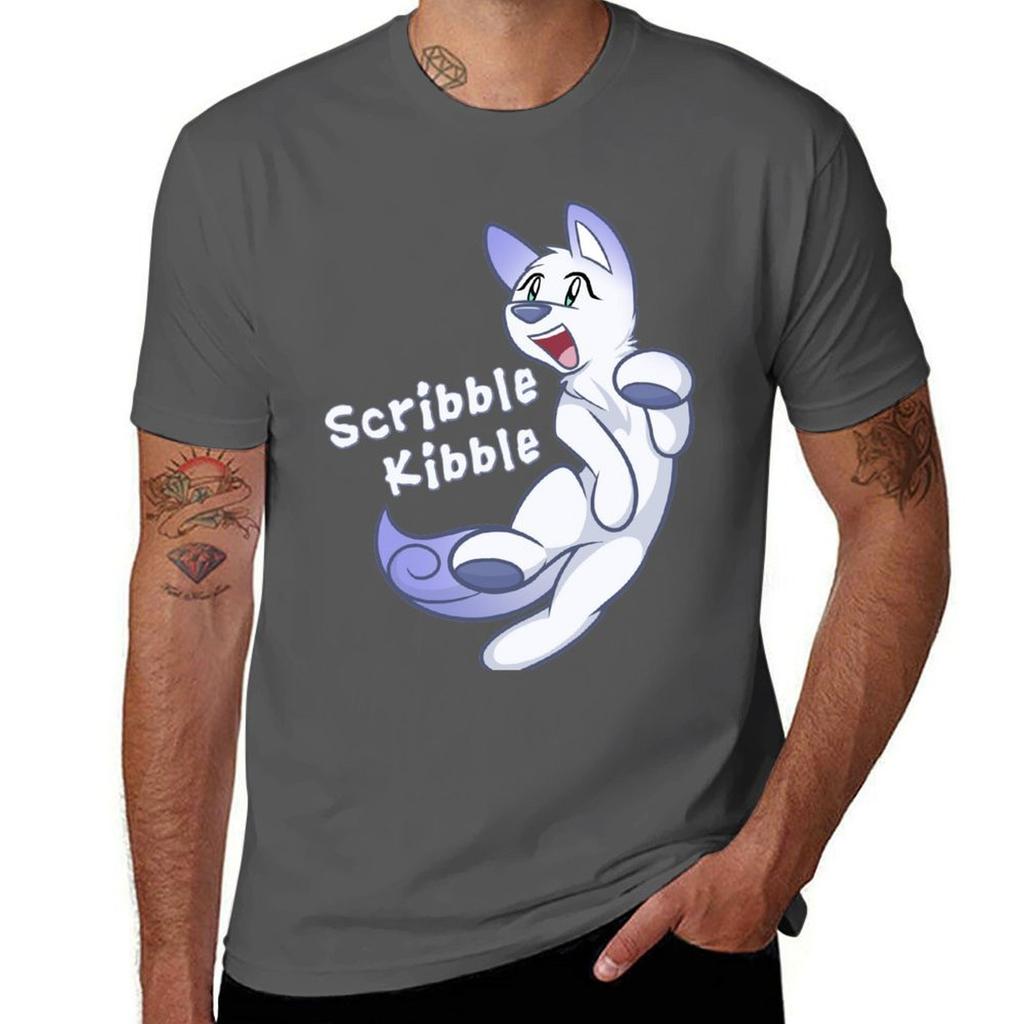 Scribble Kibble Tshirt Casual Everyday Short Sleeve Tshirt