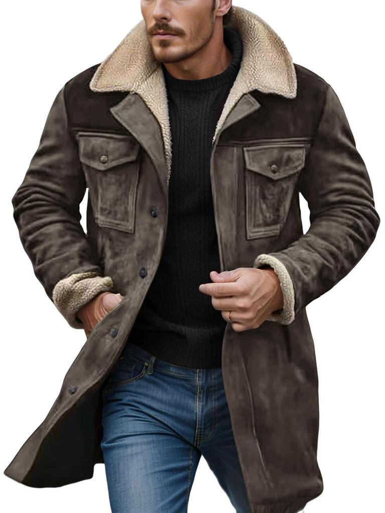 2025 Men’s American Retro Jacket: Warm & Stylish for Autumn/Winter