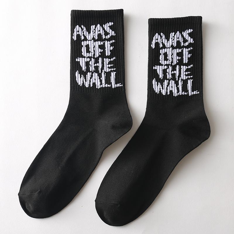 New Men's Socks Funny Men's  Crew Harajuku Hip Hop Thick Cotton Socks Women Novelty Cartoon Sock Combed Cotton Socks