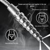7-Bead Metal Anal & Vaginal Enema Device, G-Spot Cleanser & Masturbation Tool