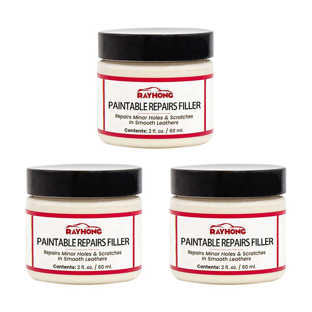 60ml Auto Zuhause Leder Füller Reparaturcreme Leder Füllung Aufarbeitung Verbrennungen Leder Füller Tee O5Y0