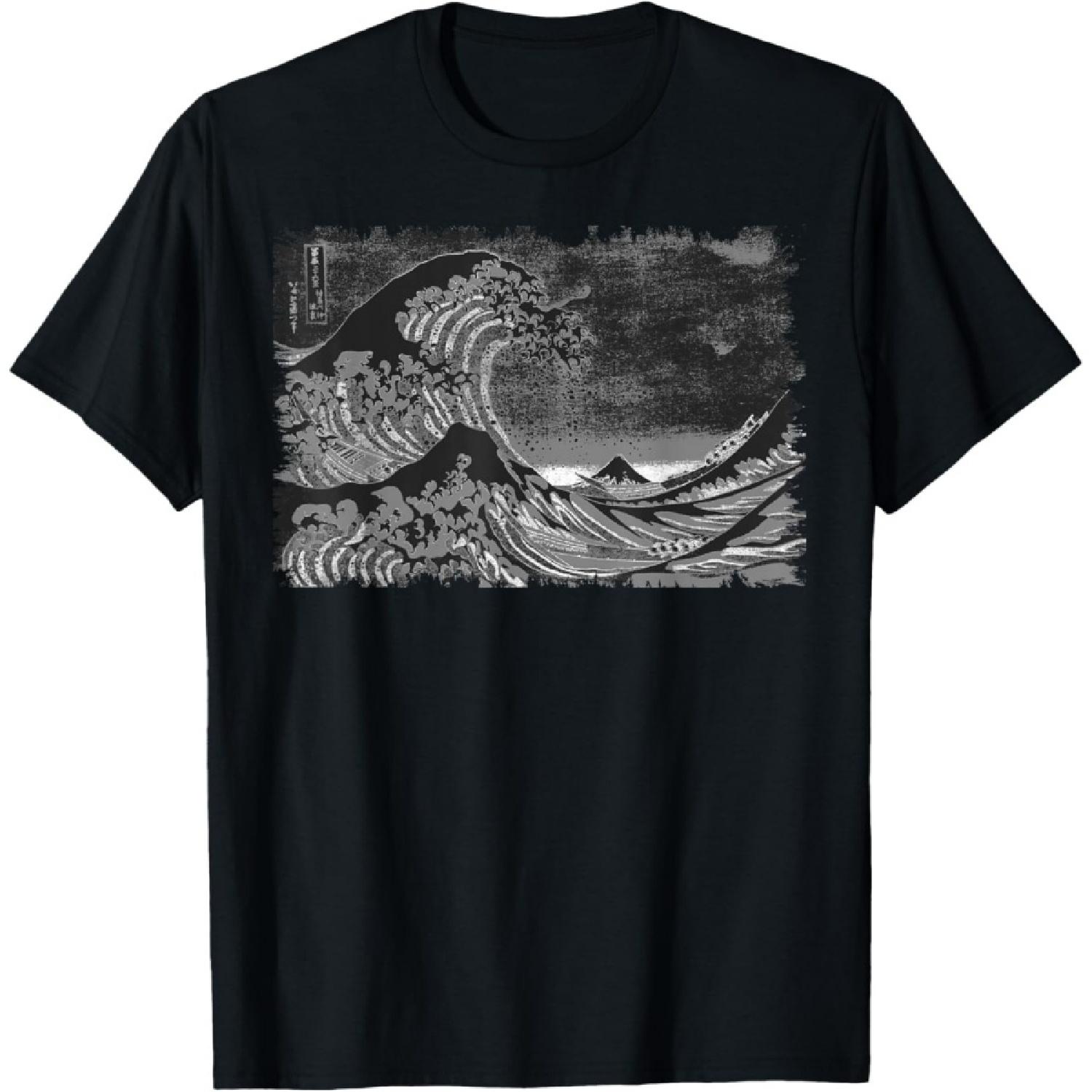 Famous Classic Fine Art_ The Great Ocean Wave Special Design T-Shirt S