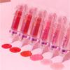 HANDAIYAN Aceite Labial Hidratante Glow, Brillo de Labios Transparente Hidratante y Voluminizador, Tintado para Cuidado Labial y Labios Secos Caliente