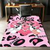 Tappeto Personalizzato con Stampa Mucca, Tappeto per Sedia da Ufficio Soggiorno Camera da Letto Cucina Decorazioni Regali.
