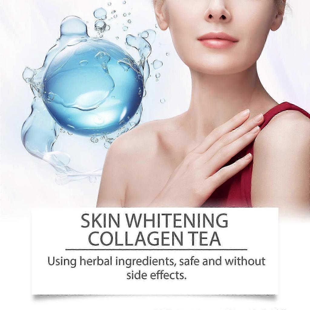 Whitening Collagen Tea - Brightening Skin Treatment with Green Tea & Tuckahoe 25-26