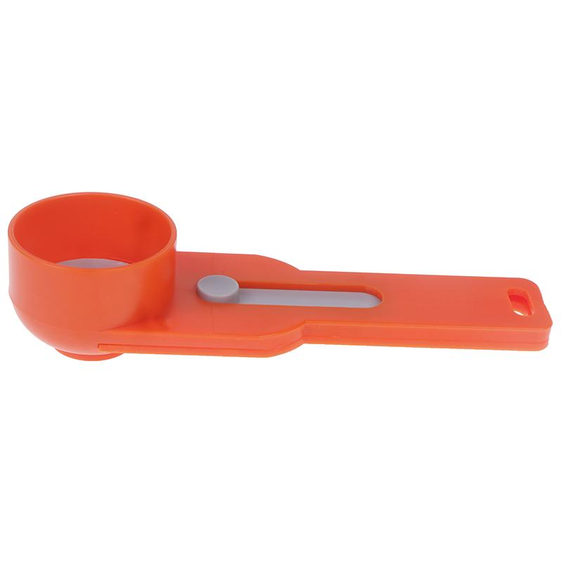 Creative No Spill Measuring Spoon Funnel Preparation Of Protein Powder Workout & Sports Drinks, Baby Formula Refill Mess Spill