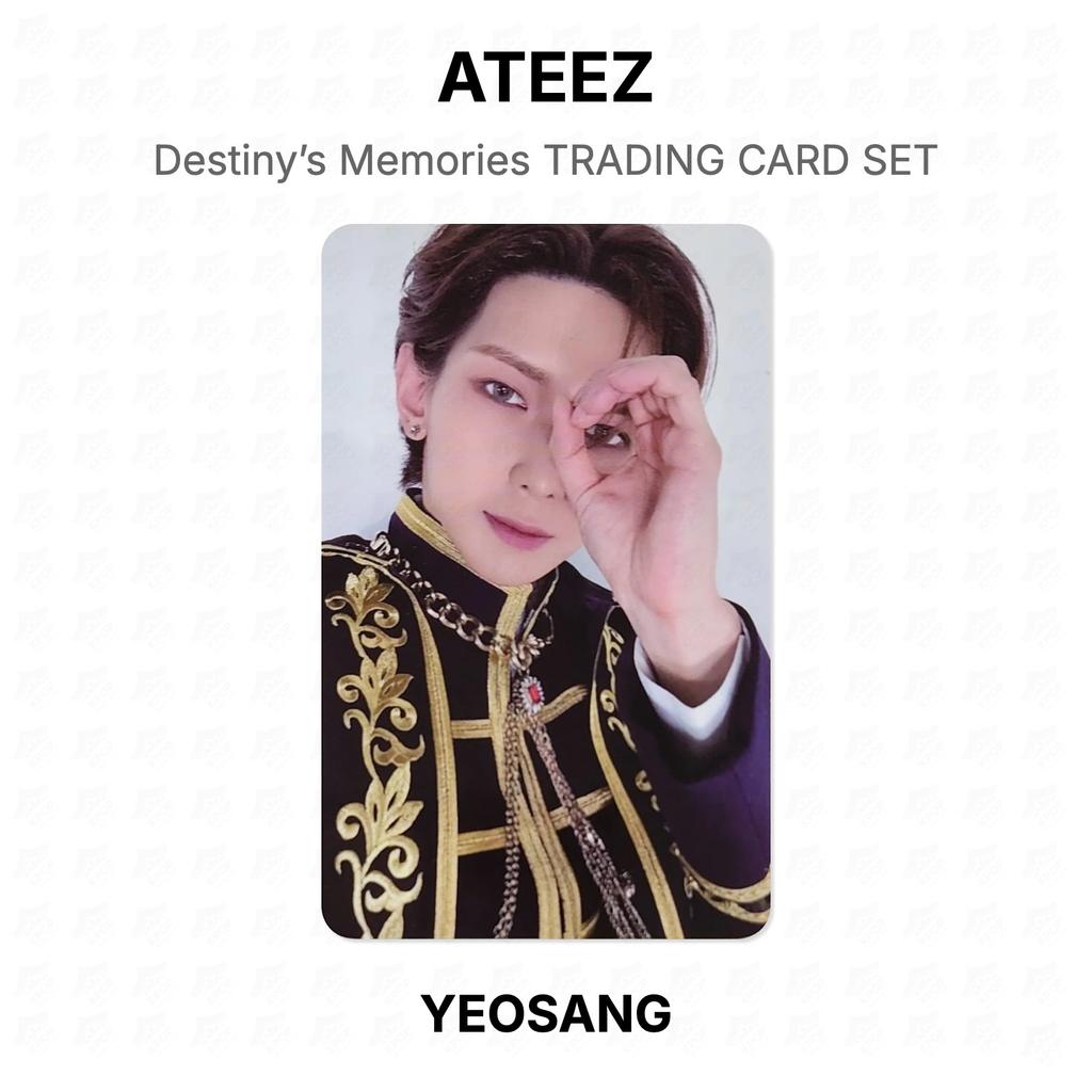 ATEEZ Destiny’s Memories TRADING CARD SET Official Photocard