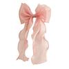 Bow Curtain Straps French Silky Tieback, Window Holders Ties Tieback Backs, Decorative Drape Holdbacks for Home Bedroom Fabric Tiebacks