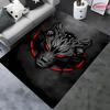 New Arrive!Dark Wolf Head Personality Trendy Cool Carpet Living Room Bedroom Entrance Door Mat Sofa Home Decor Carpet Picnic Rug