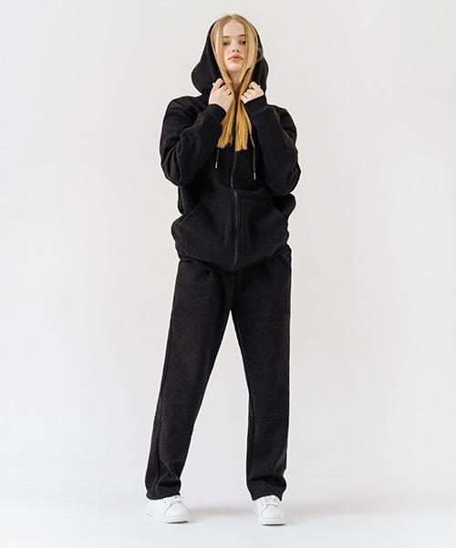 RANDOMOFF Basic Line Straight Training Pants [Black]