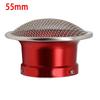 55MM Multicolor Motorcycle Carburetor Air Filter with Mesh Wind Cup For Keihin PWK 32mm 34mm
