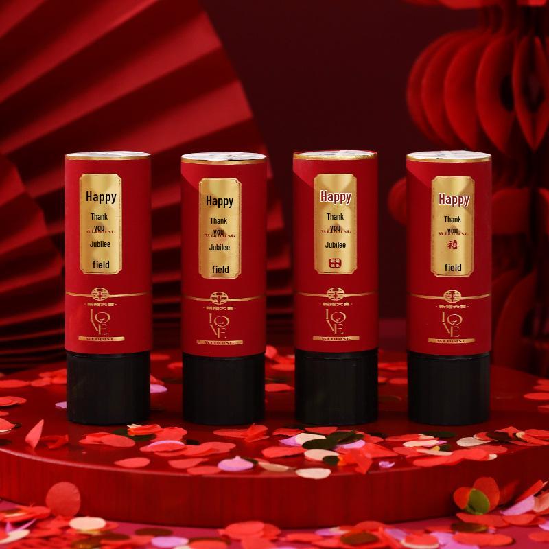 Sada svatebního konfetového děla: Vyskakovací hra a fotografické rekvizity