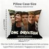 One D-D-Direction Album Cushion  Household Decoration Linen Sofa Cushion Cover: Skin-Friendly & Breathable with Invisible Zipper