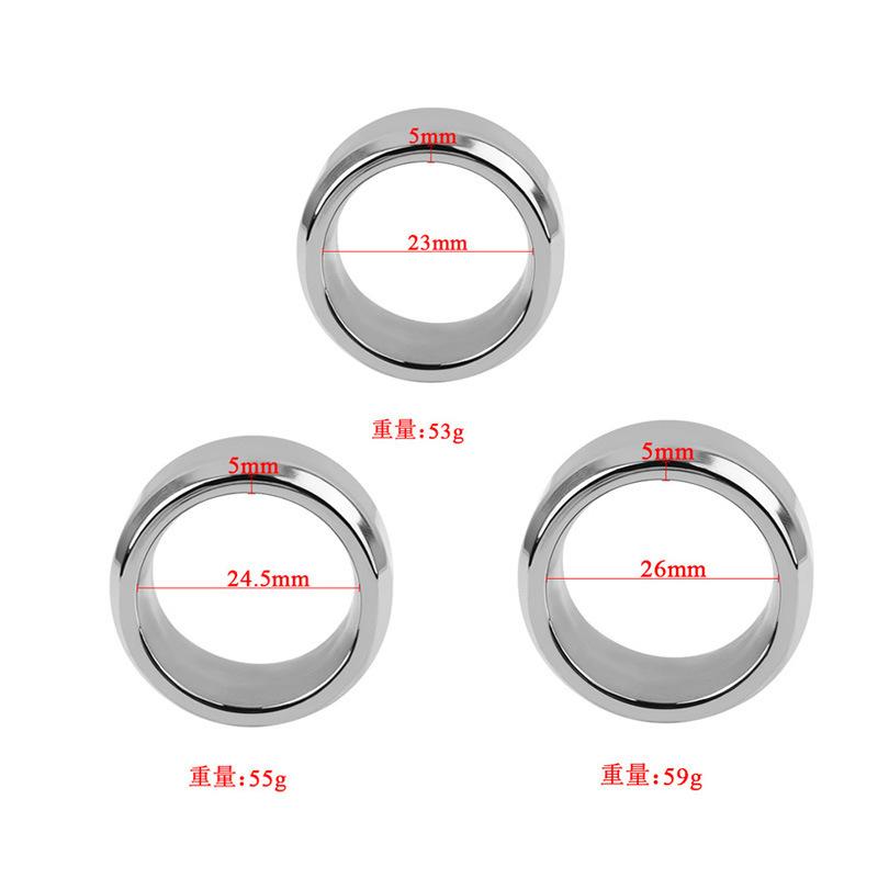 Stainless Steel Sexy Delay Ring Metal Penis JJ Ring Horseshoe Ring Outer Arc Thumb Ring Ring
