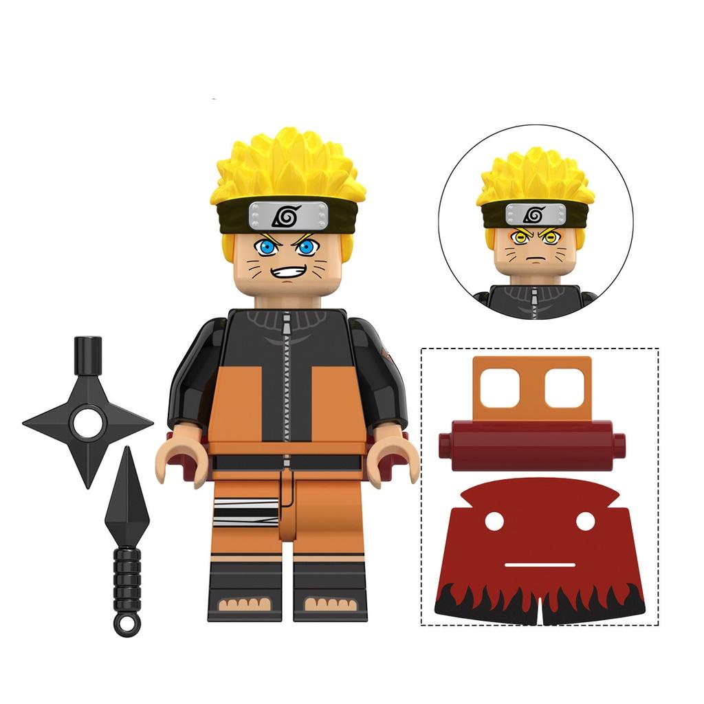 Kdl806 Naruto Anime Ninjutsu Building Blocks Toy Abs Plastic Diy Export Type