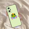 Cute Frog Cartoon Case For Realme C55 C71 C75 C61 C53 C33 C63 C51 C65 C67 11 12 13 14 15 Pro Plus GT6 GT7 Pro