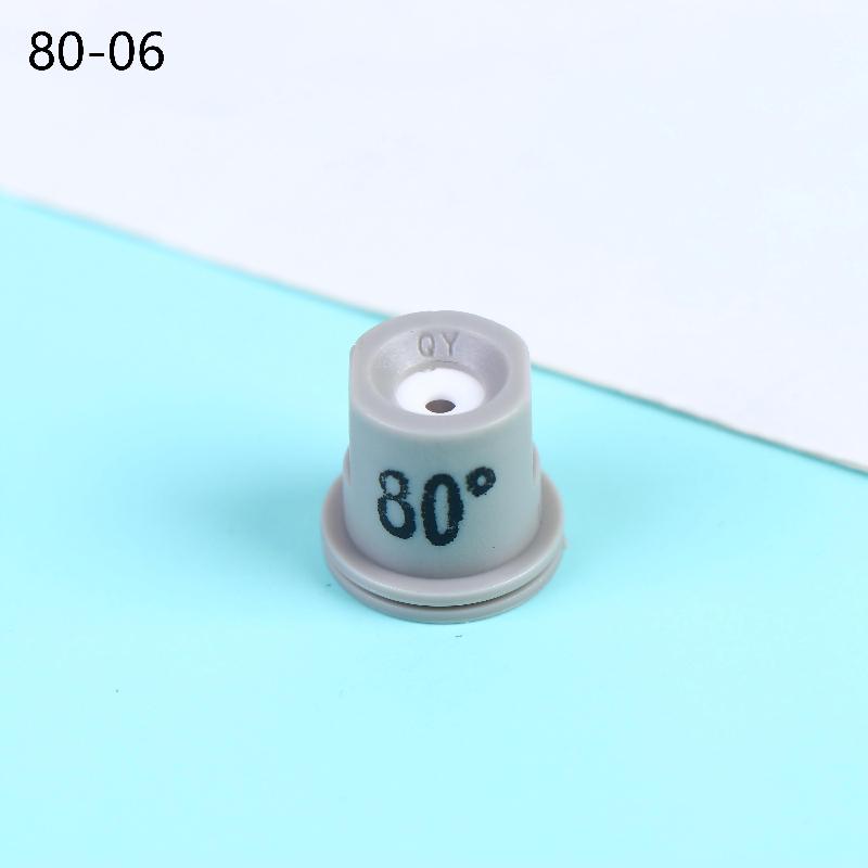 Ceramic Core 80 Degree Agricultural Sprayer Nozzle Ceramic Core Anti-drip Ceramic Hollow Cone Nozzle High Pressure Mist Nozzle