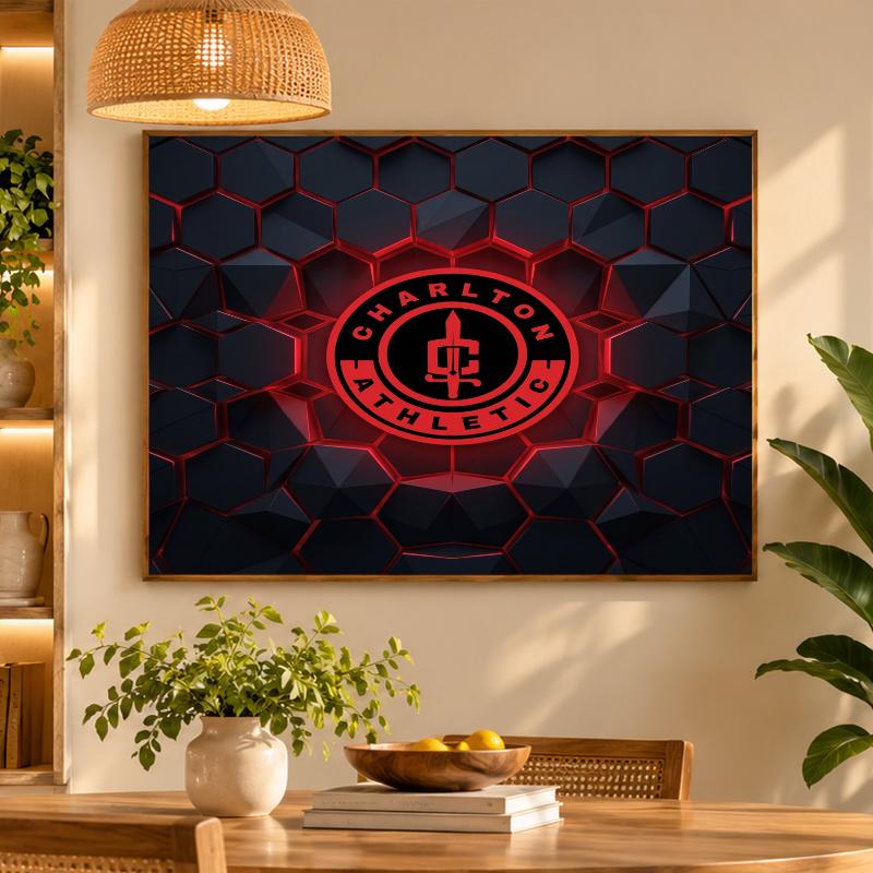 5D Diamond Painting Charlton Athletic FC DIY Full Drill Diamond Art Kit Home Decoration